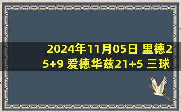 2024年11月05日 里德25+9 爱德华兹21+5 三球19分 森林狼送黄蜂3连败